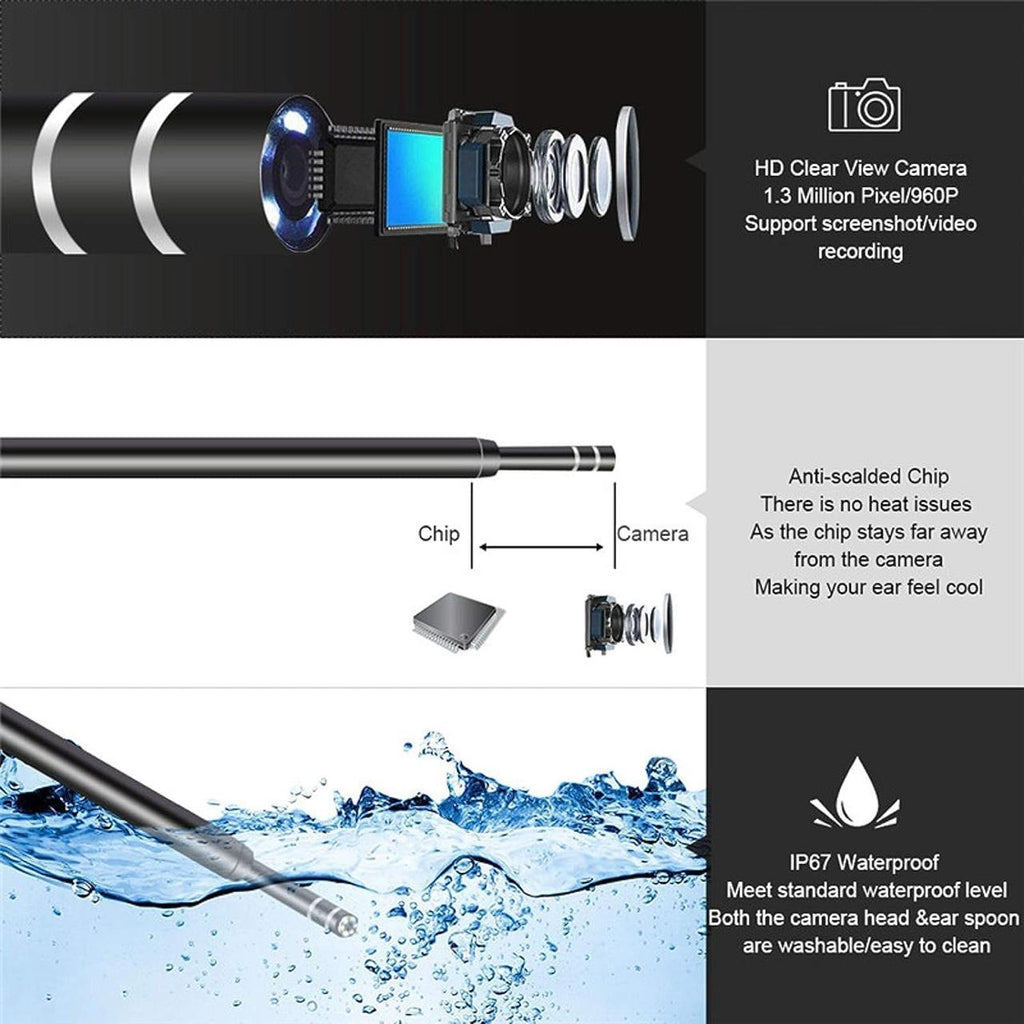 3-in-1 Mobile Endoscope HD Camera