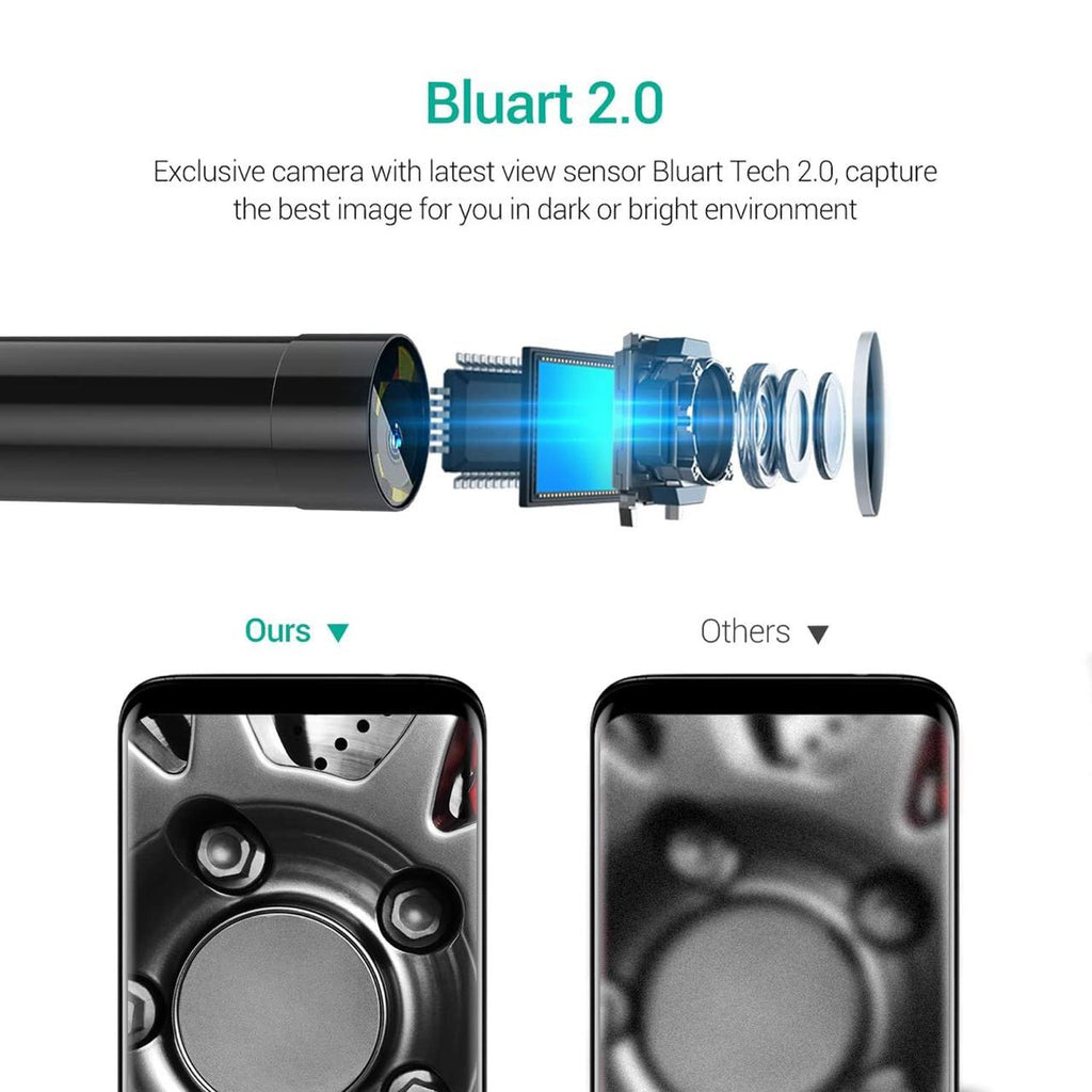 3-in-1 Mobile Endoscope HD Camera