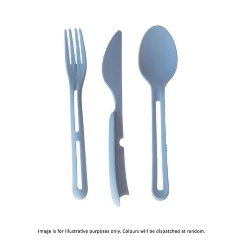 3 in 1 Straw Reusable Spoon Travel Cutlery Set