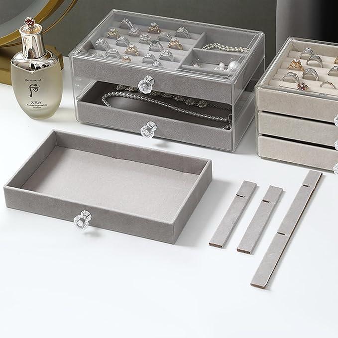 3-Layer Acrylic Jewellery Storage Box