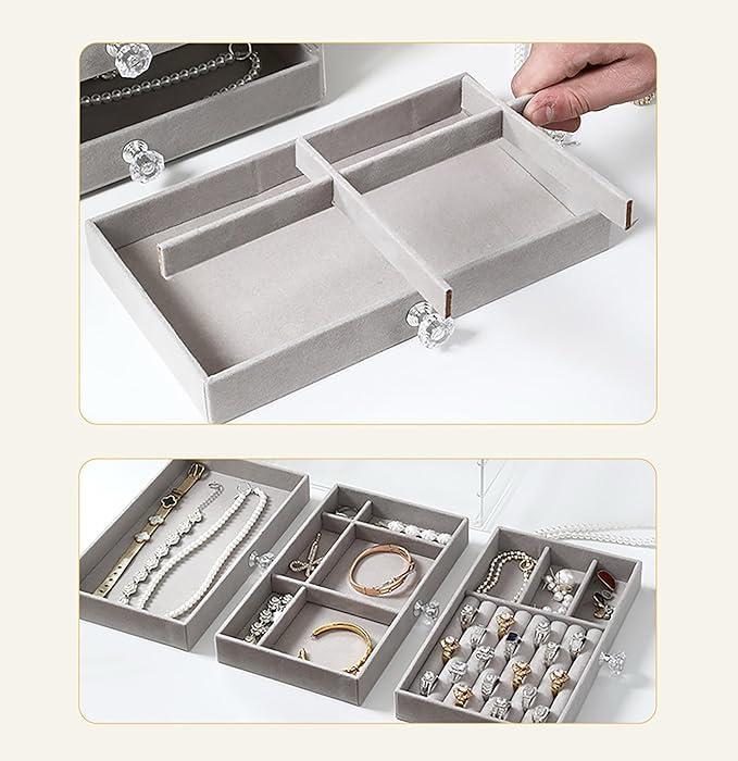 3-Layer Acrylic Jewellery Storage Box