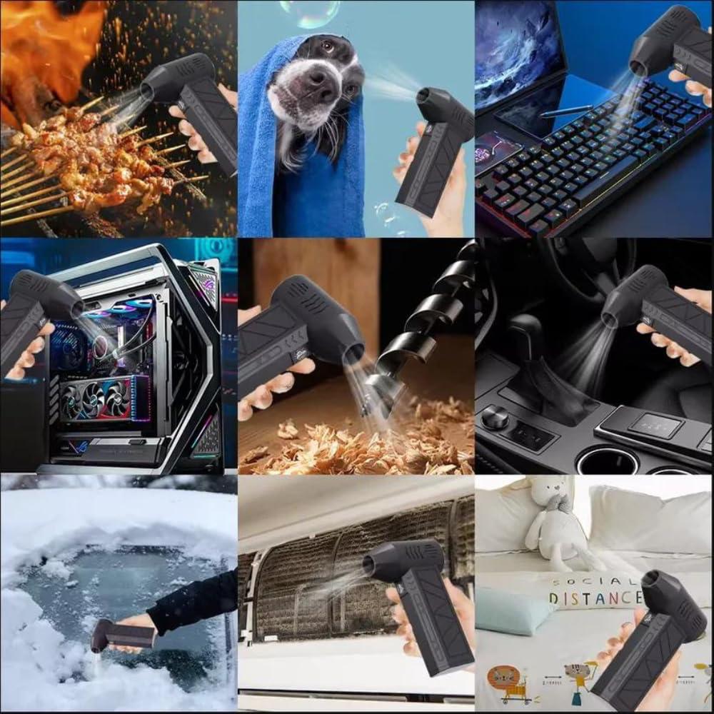 Mini Turbo Jet Air Blower – Powerful Portable Dust Cleaner