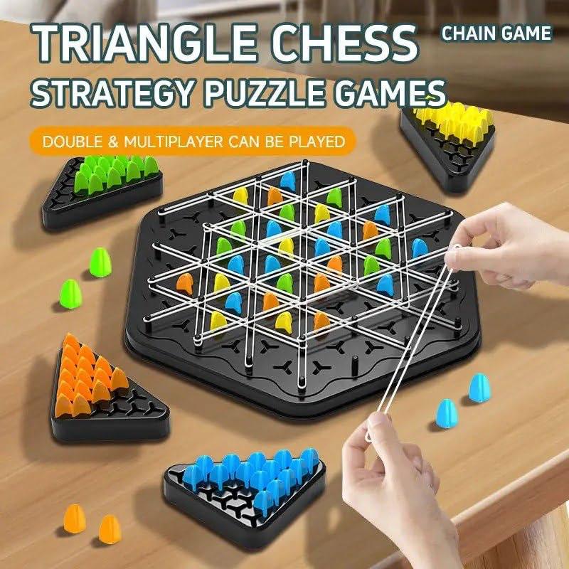 Chain Triangle Chess Game Board