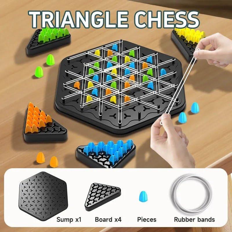 Chain Triangle Chess Game Board